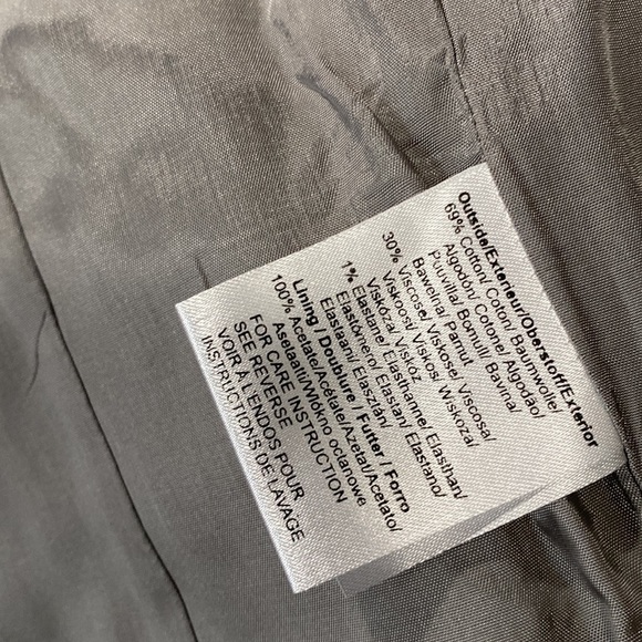 MEXX Women Solid Single Breasted Casual, Formal Blazer (Grey) Sz US 2 - Picture 13 of 16